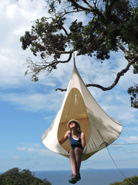 Vivere Double Cacoon- Natural White/Leaf Green/Chili Red/Taupe/Turquoise/Sky Blue/Mango