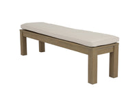 Sunset West Dining Bench in Coastal Teak