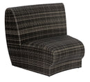 Woodard Genie Curved Armless Lounge Chair