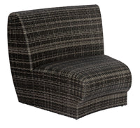 Woodard Genie Curved Armless Lounge Chair