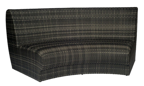 Woodard Genie Curved Armless Sofa