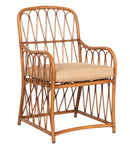 Woodard Cane Dining Armchair