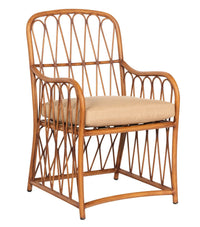 Woodard Cane Dining Armchair