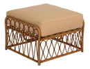 Woodard Cane Ottoman
