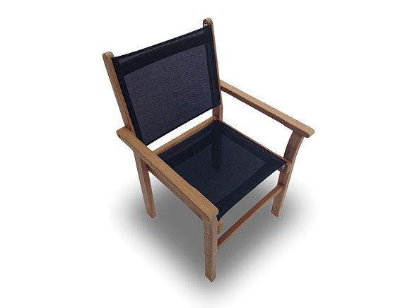 Royal Teak Captiva Sling Stacking Chair