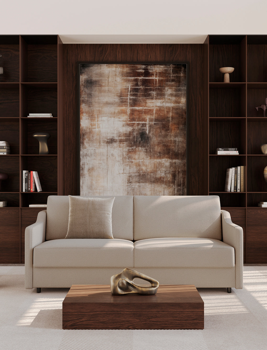Innovation Living Carnell Sofa Bed Inside Queen With Slope Arms