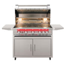 TrueFlame Deluxe Cart With Fold-Down Side Shelves - KD (Fits TF40/TFE40)
