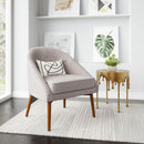 Zuo Modern Carter Accent Chair in Gray