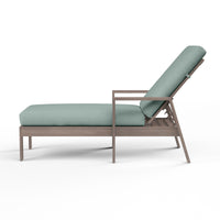 Sunset West Laguna Aluminum Chaise Lounge with Cushion