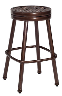 Woodard Casa Round Swivel Bar Stool