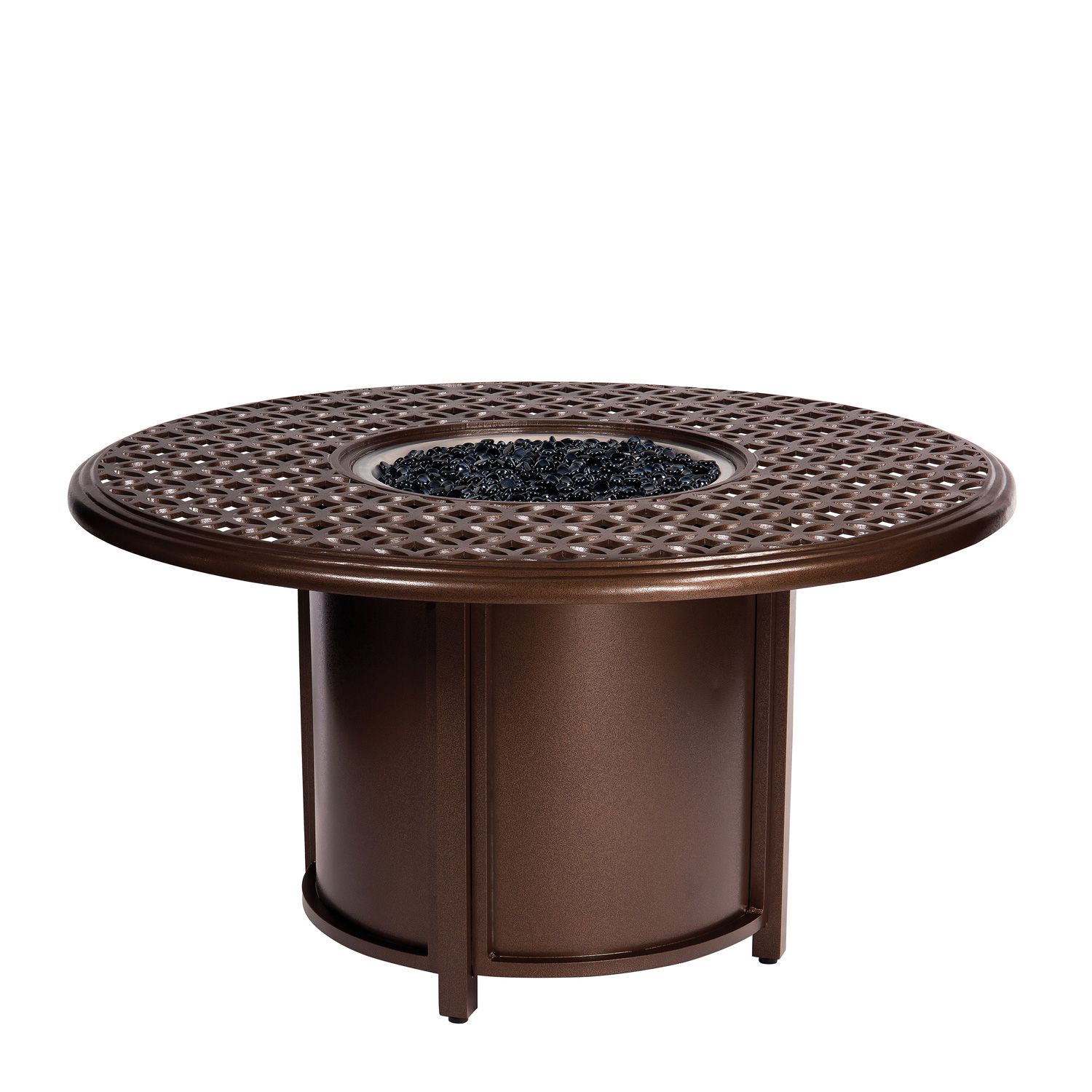 Woodard Casa Fire Round Chat Height Fire Table