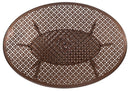 Woodard Casa Oval Dining Umbrella Table