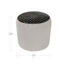 DecoScapes Casbah Puof (Round) 19" Dia
