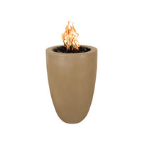 The Outdoor Plus Castillo Concrete Fire Pillar