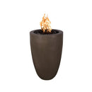 The Outdoor Plus Castillo Concrete Fire Pillar