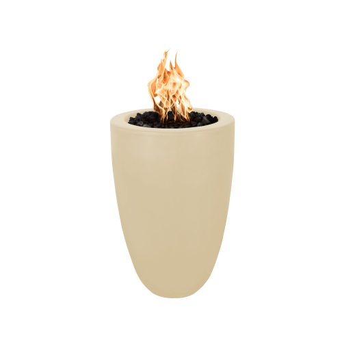 The Outdoor Plus Castillo Concrete Fire Pillar