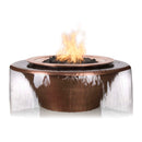 The Outdoor Plus Cazo Copper 360° Water & Fire Bowl