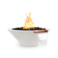 The Outdoor Plus Cazo GFRC Fire & Water Bowl