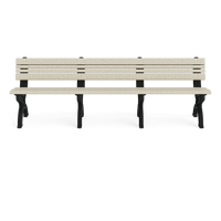 Polly Products Cambridge Backed Bench