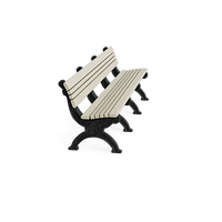 Polly Products Cambridge Backed Bench