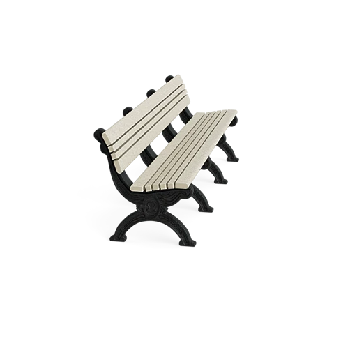 Polly Products Cambridge Backed Bench