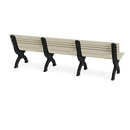 Polly Products Cambridge Backed Bench
