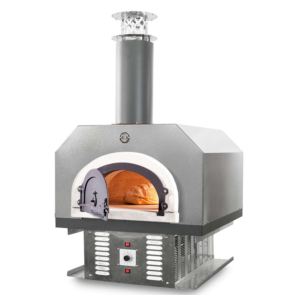 Chicago Brick CBO-750 Hybrid Commercial/Residential Countertop: (Pre-Assembled) with Metal Insulating Hood and Gas Package for Commercial Applications