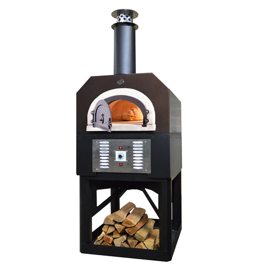 Chicago Brick CBO-750 Hybrid Commercia/Residentiall Stand:  (Pre-Assembled) Custom-Built Heavy-Duty Stand with Metal Insulating Hood and Gas Package for Commercial/Residential Applications