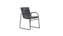 Azzurro Living Cebu Stackable Dining Chair With Graphite Cushion (Qty 4)