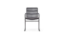 Azzurro Living Cebu Stackable Dining Chair With Graphite Cushion (Qty 4)
