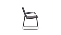 Azzurro Living Cebu Stackable Dining Chair With Graphite Cushion (Qty 4)