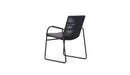 Azzurro Living Cebu Stackable Dining Chair With Graphite Cushion (Qty 4)