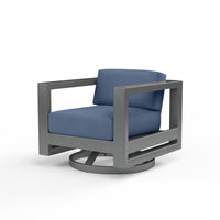 Sunset West Redondo Swivel Club Chair with Cushion