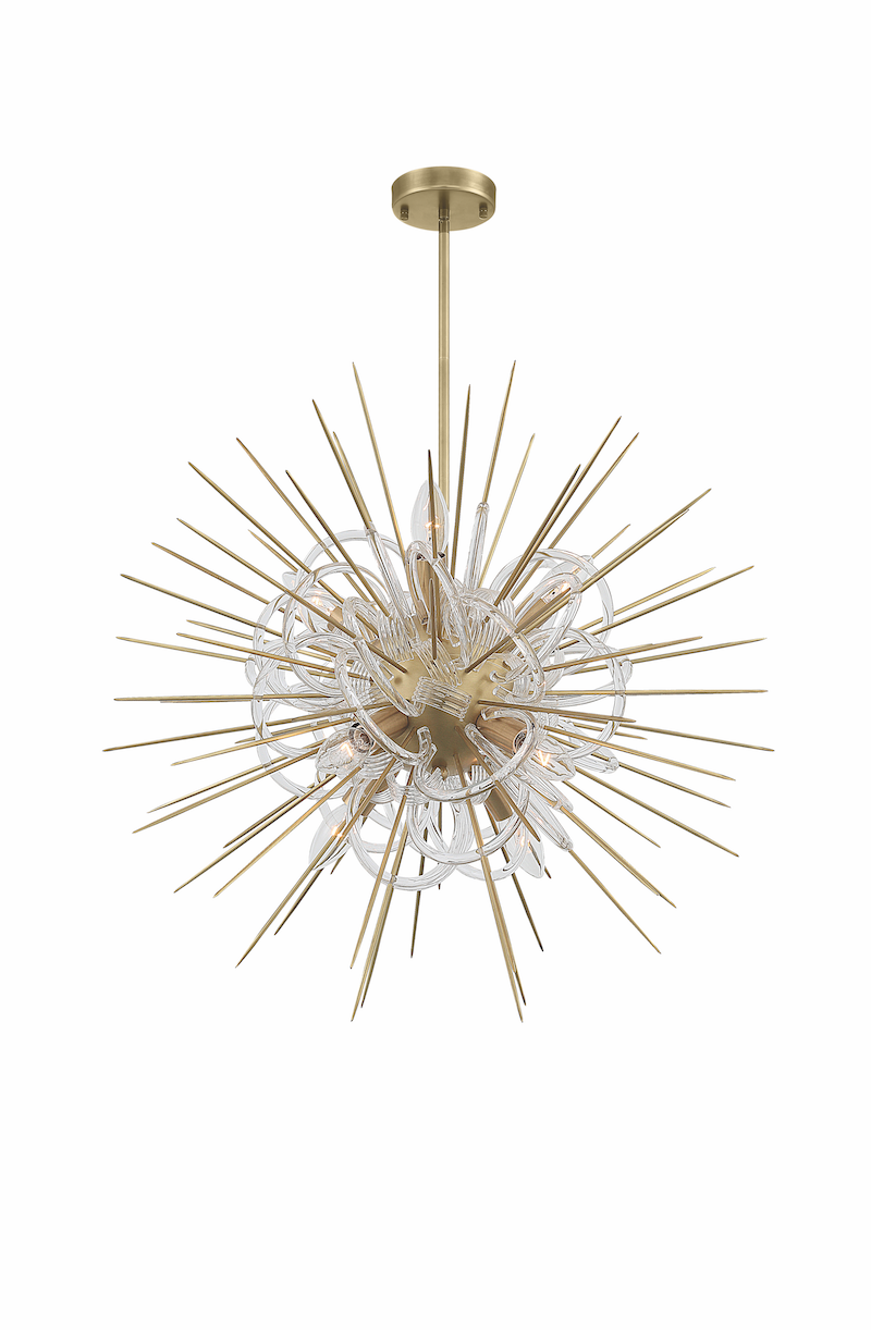 ZEEV Lighting Flare Collection Chandelier
