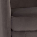 Sunpan Gilley Swivel Lounge Chair - Bergen Navy / Meg Ash