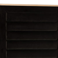 Sunpan Mabel Bed Queen in Abbington Charred Brown