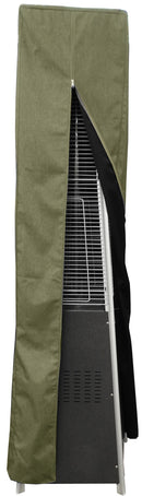 AZ Patio Heaters Square Glass Tube Patio Heater Commercial Cover in Tan / Gray