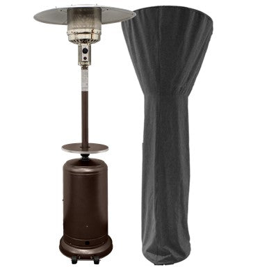 AZ Patio Heaters Tall Patio Heater Commercial Cover in Tan / Gray