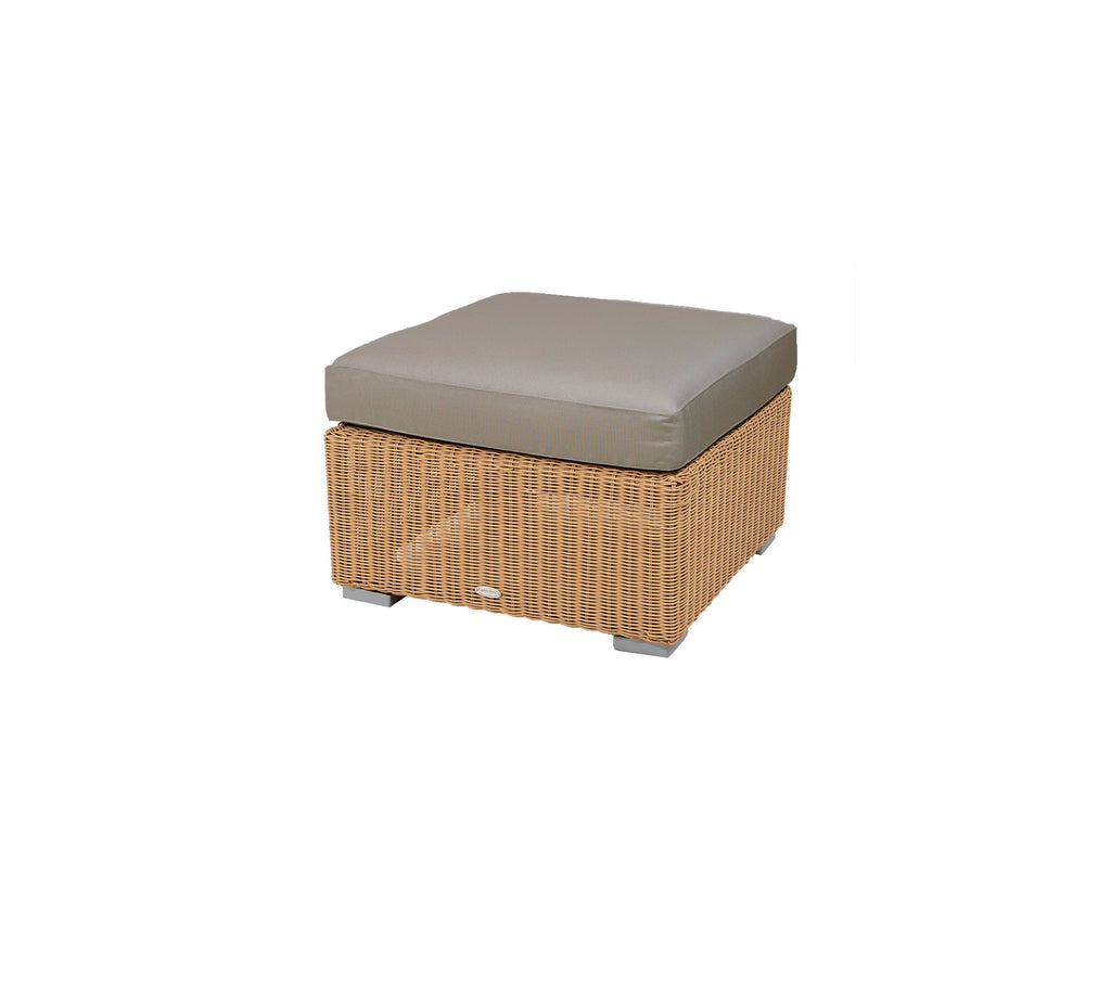 Cane-Line Chester Footstool/Coffee Table