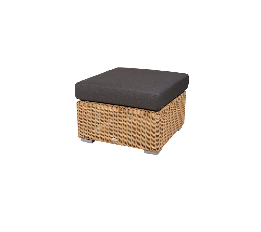 Cane-Line Chester Footstool/Coffee Table