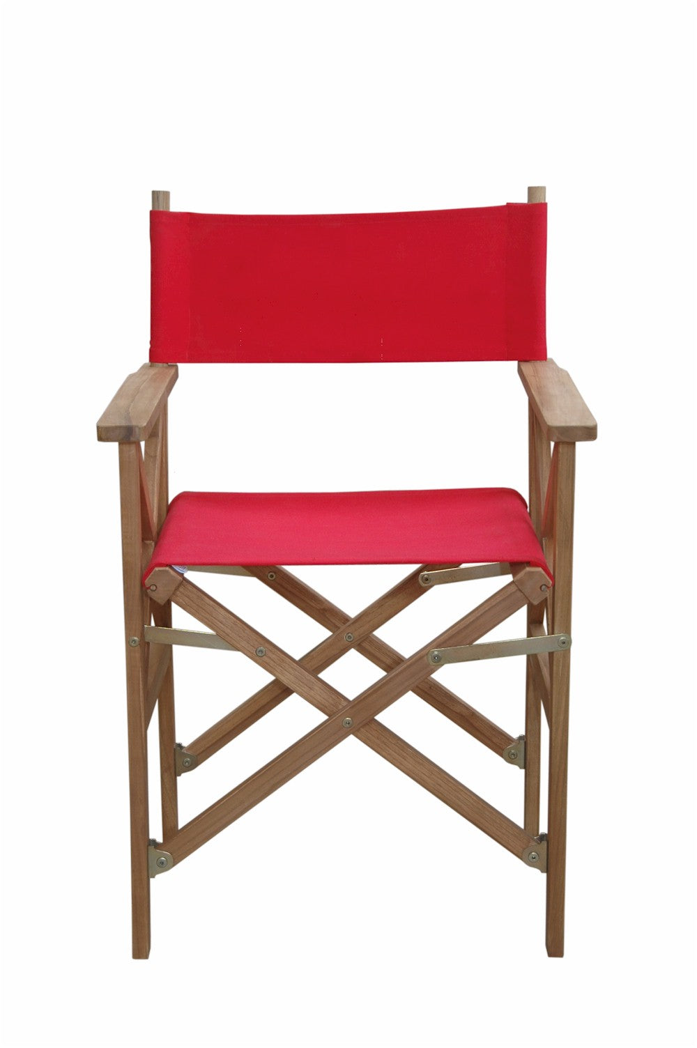 Anderson Teak Director Folding Armchair with Canvas - Sold as Pair