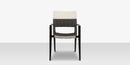 DecoScapes Chloe 23" Wicker Arm Dining Side Chair