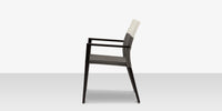 DecoScapes Chloe 23" Wicker Arm Dining Side Chair