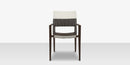 DecoScapes Chloe 23" Wicker Arm Dining Side Chair