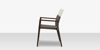 DecoScapes Chloe 23" Wicker Arm Dining Side Chair