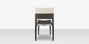 DecoScapes Chloe 20" Wicker Armless Dining Side Chair
