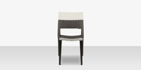 DecoScapes Chloe 20" Wicker Armless Dining Side Chair