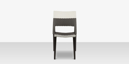 DecoScapes Chloe 20" Wicker Armless Dining Side Chair