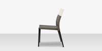 DecoScapes Chloe 20" Wicker Armless Dining Side Chair