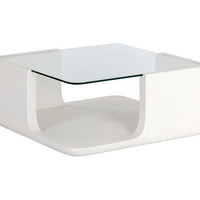 Sunpan Odis Coffee Table Grey / White